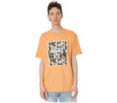 Camiseta Vans Classic Print Box Coral  Hombre