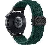 20mm/22mm braided Strap For Samsung Galaxy Watch 6 4 classic/5 pro/active 2/s3/46 Nylon loop bracelet Huawei watch GT2 3 4 Band