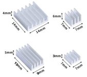 RASPBERRY DISIPADOR, PACK COMPATIBLE PI 4