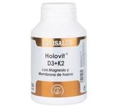 Holovit D3+K2 Con Magnesio Y Membrana De Huevo 180Caps
