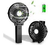 Mini Ventilador de mesa Recarga USB Portátil