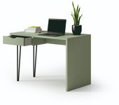 Cristaleria Crespo-mesa de escritorio moderna y ligera con un cajón 120x60  H-211