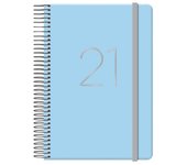 DOHE - AGENDA GLOSS DÍA PÁGINA 12,5 X 18 CM AZUL DOHE 12572 12572