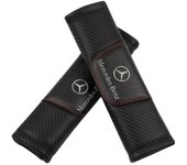 ATCL adecuado para Mercedes-Benz Coche asiento cinturón hombre pad Cuero decoración interior asiento cinturón hombro pad cubierta (PAR)