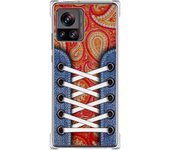 Funda Silicona Antigolpes para Motorola Edge 30 Ultra 5G diseño Zapatillas 10 Dibujos