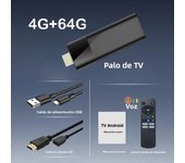 Global Version Q12 Mini TV Stick Android 14 TV Box Allwinner H313 Dual Wifi 5G 8K Video 128G 4K Media Player Google Assistant