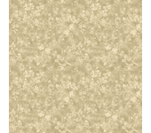 Papel Pintado Floral en Tonos Crema