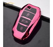 New TPU Car Remote Key Case Cover For For Peugeot 208 308 408 508 2008 3008 5008 Citroen C4 C6 C3-XR Picasso For DS3 DS4 DS5 DS6