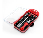 Ratchet Screwdriver Set Household Combination Toolbox Driver Kit Bits  Screwdrivers Multifunctional Hand Tool Set Box for Home