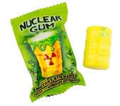 Nuclear Gum Chicle con sticker FINI 50 Unid