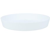 Plastiken Plato Maceta Tes Color Blanco D 20x3cm - Alta Calidad