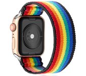 Scrunchie Strap for Apple watch band 40mm 44mm 42mm 45mm 41mm 49mm Elastic solo loop bracelet iWatch series 3 se 6 7 8 9 ultra 2