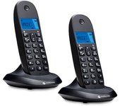 Telefono fijo inalambrico motorola c1002 cb+ negro