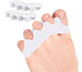 1Pair Silicone Toe Protector Finger Toe Separator Bunion Corrector Foot Stretchers Straightener Protector Pain Relief Foot Care