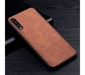 Premium PU Leathe Phone Case for Samsung Galaxy A50 A50s A40 A30s A10 A70 Scratch-Resistant Solid Color Protective Cover