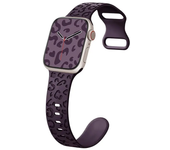 Strap For Apple Watch Band 44mm 42mm 41mm 40mm 45mm 49mm 44mm Floral Engraved Bracelet Correa IWatch Series 9 7 SE 6 8 Ultra 2