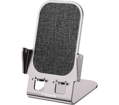 Cargador inalámbrico VEGER - Potencia 15W - Entrada USB-C - Carga rápida  - Salida inalámbrica - Color Plata