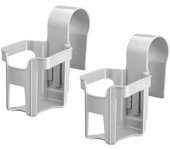 Portavasos de plástico para piscina, paquete de 2, soporte multifuncional para bebidas de piscina