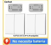 Cerhot kinetic light switch, wireless light switch kit, wireless switches for lights, remote control switches Home Lighting
