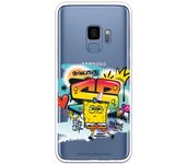 Funda original compatible con Samsung Galaxy S9 - Bob Esponja Hip Hop