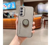 Sheepskin Leather Ring Holder Case for Samsung Galaxy S8 S9 S10 S20 S21 S22 S23 S24 Plus Ultra Note20Ultra S20FE S23FE Cover