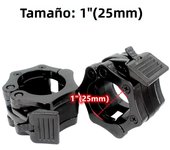 1“/2" Dumbbell Clips Barbell Clamp Collars Quick Release Standard Barbell Clip Non-Slip Lock for Gym Weightlifting Powerlifting