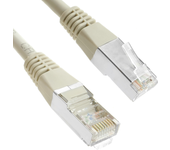 Cable de red ethernet Cat. 6a FTP de 10 m de color gris - BeMatik