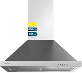 Cecotec Campana pirámide Bolero Flux PM 606500 Inox A