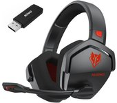 NUBWO G06 Dual Wireless Gaming Headset with Microphone for PS5, PS4, PC, Mobile, Switch, 2.4GHz Bluetooth 5.3 Gaming Headphones