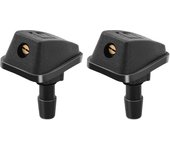 2Pcs Universal Car Water Spray Jet Nozzle For Audi A1 A2 A3 8p 8v 8l A4 b6 b7 b8 b9 A5 A6 c5 c6 c7 A7 A8 Q2 Q3 Q4 Q5 Q7 Q8 TT
