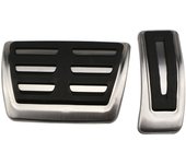 Gas Fuel Footrest Pedals Fit For Audi A1 A4 A6 Q5 8X GB B6 B8 C6 C7 C8 8R 80A Accelerator Brake No Drilling Pedal Cover Pads