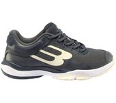 Zapatillas Bullpadel Alejandra Salazar Flow Hybrid Fly 23V Gris Oscuro Mujer
