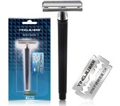 Men Manual Shaving Razor Classic Stainless Steel Double Edge Safety Razor Manual Shaver With A Blade Hair Removal Tool