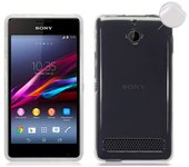 Tumundosmartphone Funda Gel Tpu Fina Ultra-Thin 0,3mm Transparente para Sony Xperia E1