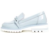 Block Heels Loafers - Blue Loafers block-heels-loafers-blue Cesare Gaspari