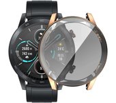 360 Full Cover Plating Soft TPU Watch Screen Protector Case for Honor Magic Watch 2 46mm