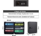 Key Safe Box New Multi Keys Storage Box Password Spare Car Keys Storage Organizer Box for Home Office Factory Store Use