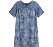 Women's Plus Size Denim Dress Summer Chic Elegant Dress For Chubby Women's Woven Cotton Dress