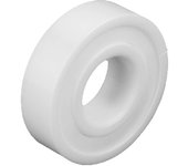 Sealed bearing, 6001 2RS 2Pcs Bearing wear & tear; white beads, for equipment installation