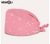 gorro clínicos Cartoon Printing Scrubs Caps Surgery Hat Men Nurse scrubs cap Pet clinic Work hat medical scrub hats