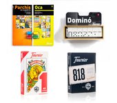 PACK PARCHÍS, JUEGO DE LA OCA, BARAJA ESPAÑOLA Y BARAJA POCKER FOURNIER - CASA RURAL - APARTAMENTO PLAYA - JUEGO EN FAMILIA - JUEGOS DE SIEMPRE