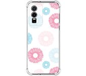 Funda Silicona Antigolpes para Vivo Y76 5G diseño Flores 06 Dibujos