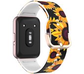 Printed Band for Samsung Galaxy Fit 3 Strap accessories Sport Rubber belt Silicone Bracelet Correa for Samsung Galaxy Fit3 Bands