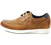 Fluchos mod. 0119 zapato casual para hombre en piel natural, cordones