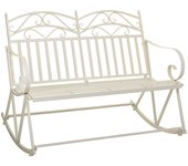 Sofa Balancin De Forja Blanco 20x20x48cm, El mejor complemento para tu hogar