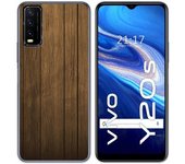 Tumundosmartphone Funda Gel Tpu para Vivo Y20s / Y11s diseño Madera Dibujos