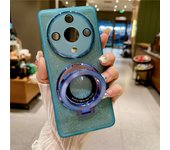 Magnetic Suction Bracket Soft Phone Case For Oppo Reno 5 6 7 8 10 11 11F Find X3 X5 Lite X6 X7 Realme 10 11 Pro Plus Bling Cover