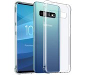 Tumundosmartphone Funda Gel Tpu Anti-Shock Transparente para Samsung Galaxy S10 Plus