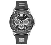 Guess Delta Gw0051g1 Reloj De Pulsera Analógico Para Hombre Color Negro