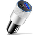 70W PD Car Charger USB Type C Fast Charging Car Phone Adapter for iPhone 14 13 12 Xiaomi Huawei Samsung S21 S22 Quick Charge